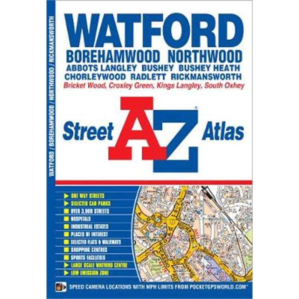Watford A-Z Street Atlas (Paperback) - A-Z maps